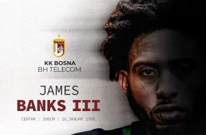 James Banks III novo pojačanje KK Bosna BH Telecom
