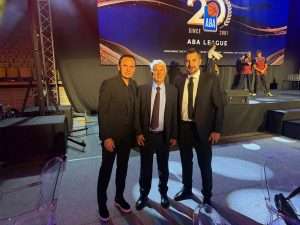 Delegacija KK Bosna BH Telecom na gala večeri u Ljubljani
